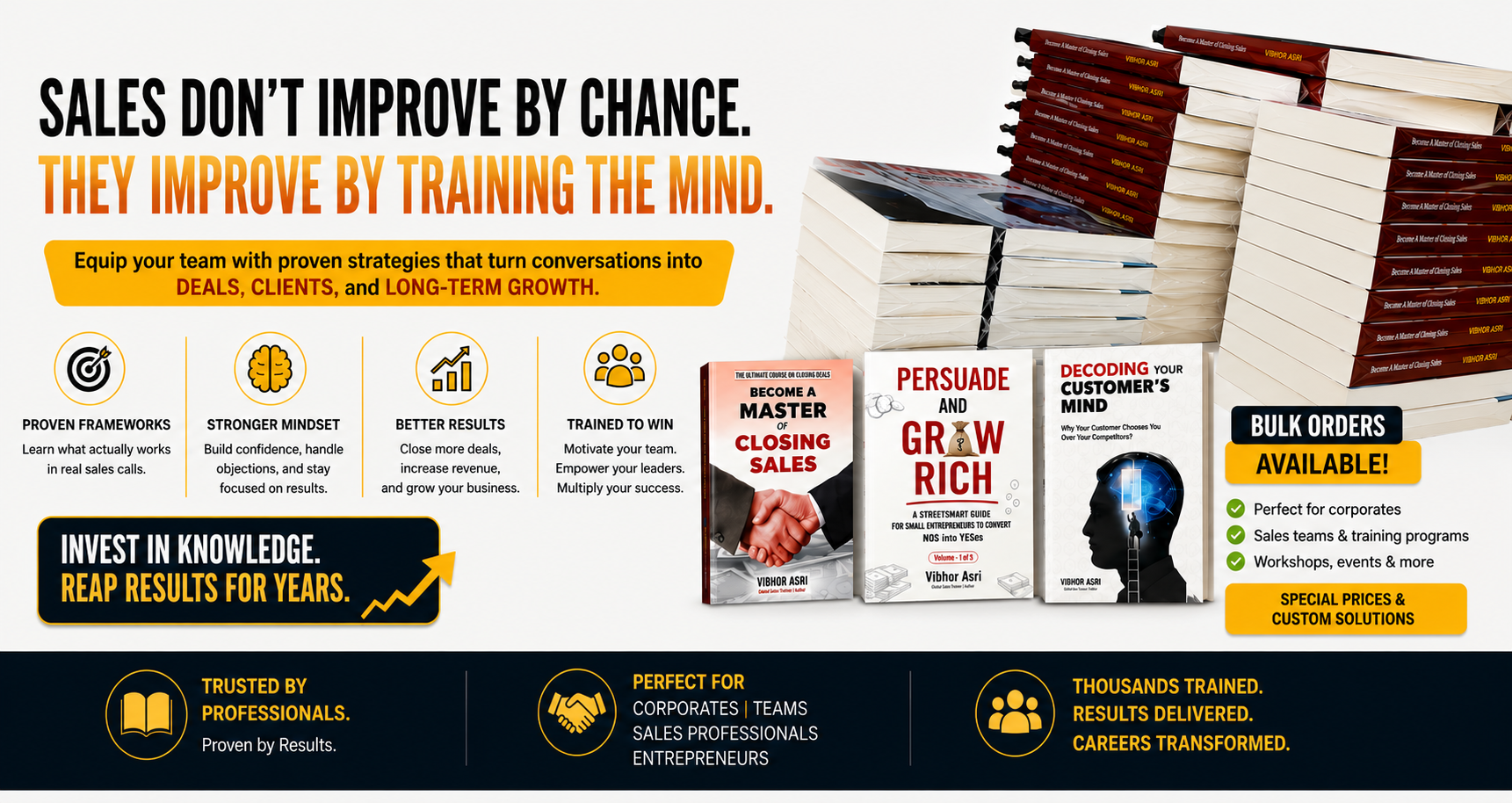 Sales Books Bundle